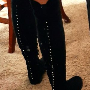Marc Fisher knee high boots